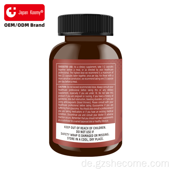 Shecome Glucosamin Chondroitin MSM Kapseln Gelenkunterstützung
